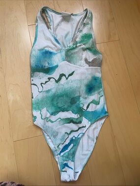 Richer Poorer Marbled Bodysuit
